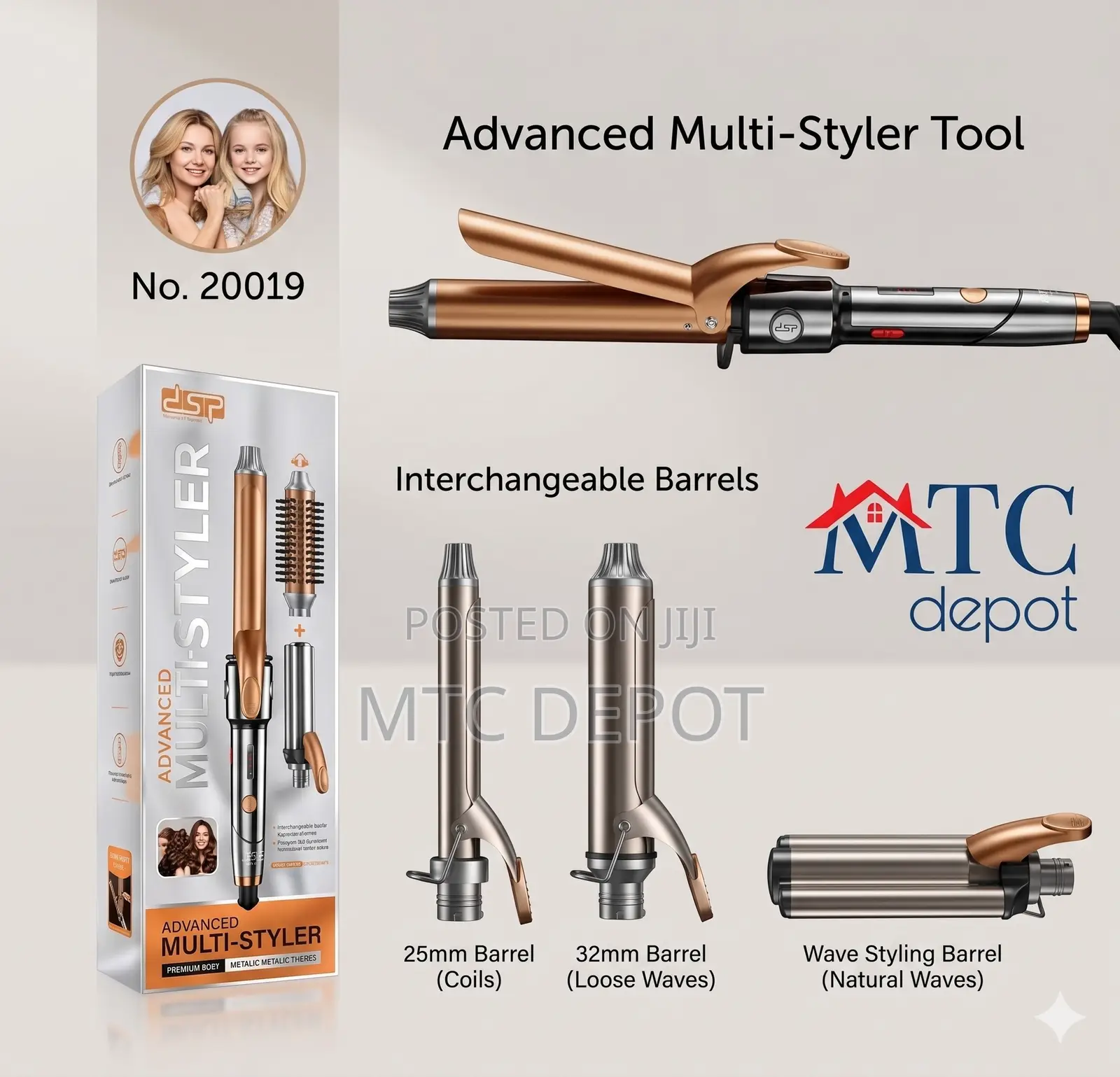 Hair Styling Set 3in1