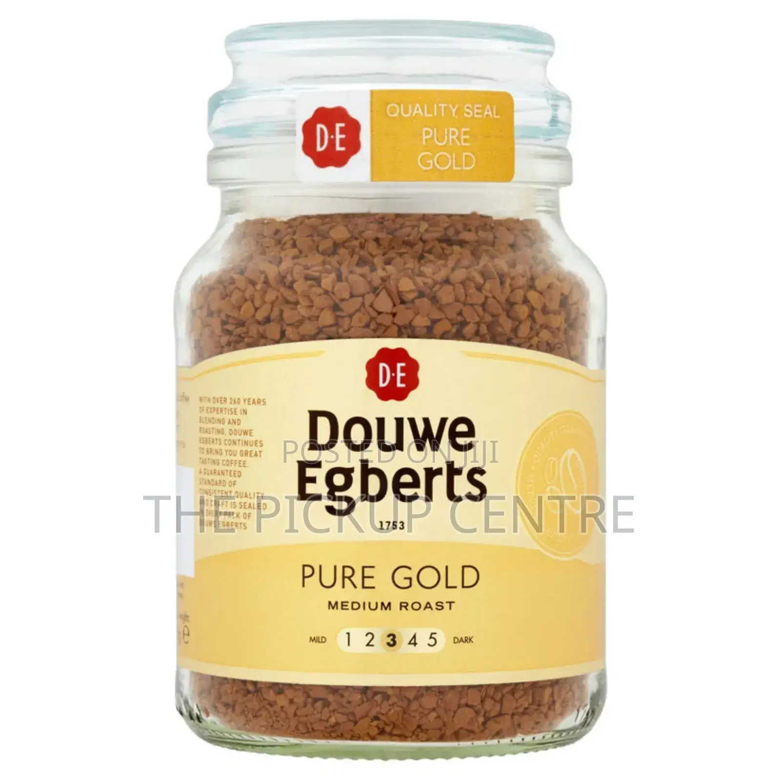 Douwe Egberts Pure Gold Medium Roast Instant Coffee 95g