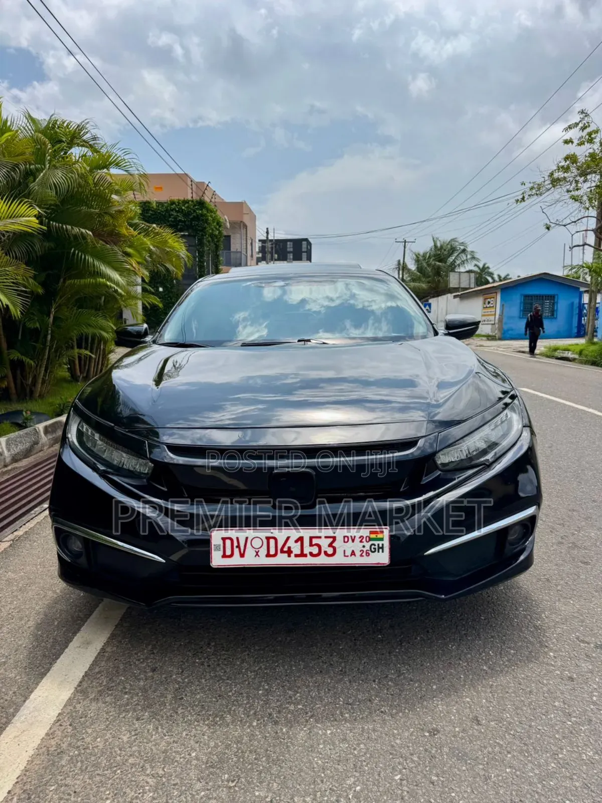 Honda Civic Touring 4dr Sedan (1.5L 4cyl) 2016 Black