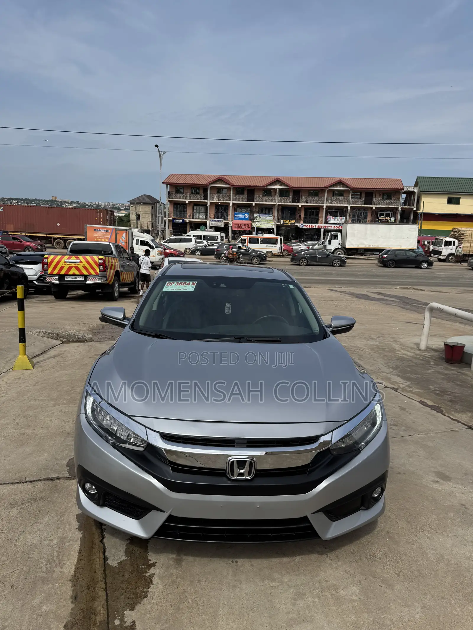 Honda Civic Touring Sedan 2018 Gray