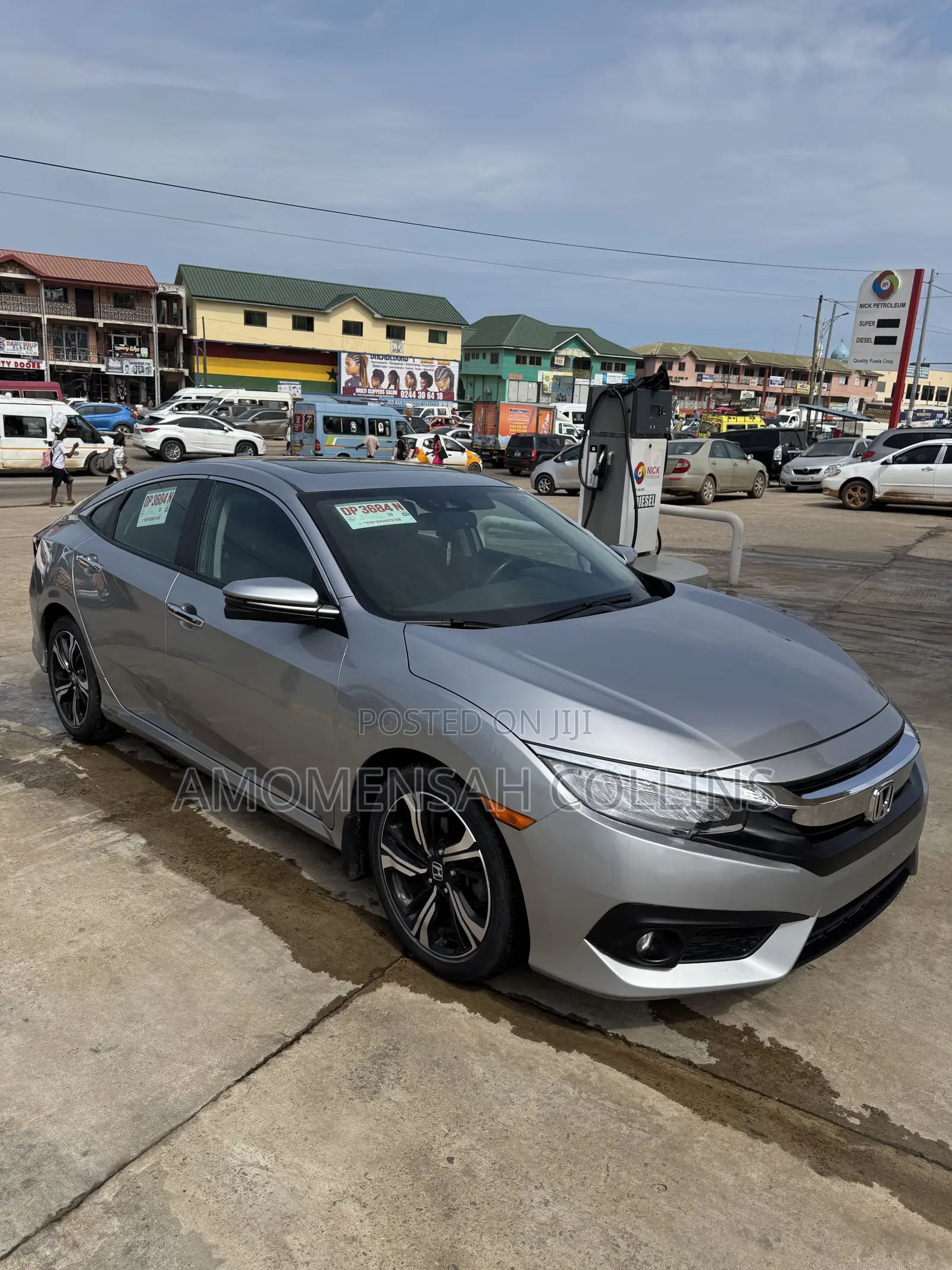 Honda Civic Touring Sedan 2018 Gray