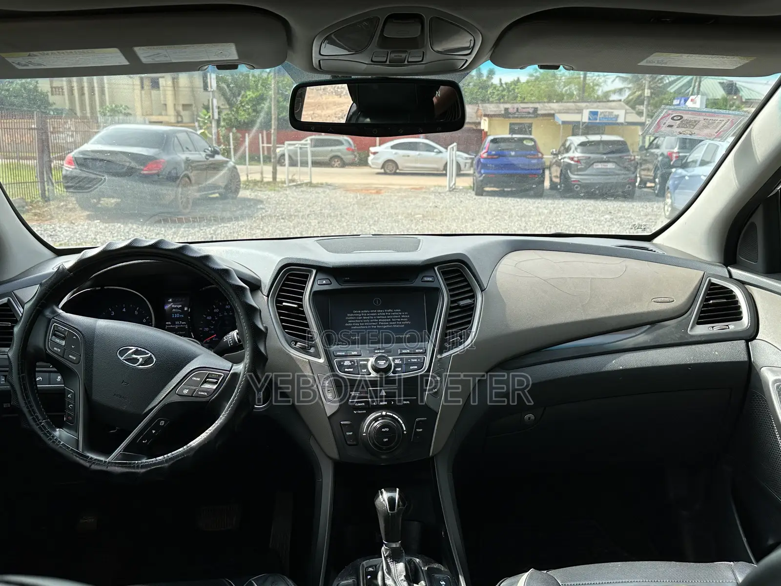 Hyundai Santa Fe 2014 White