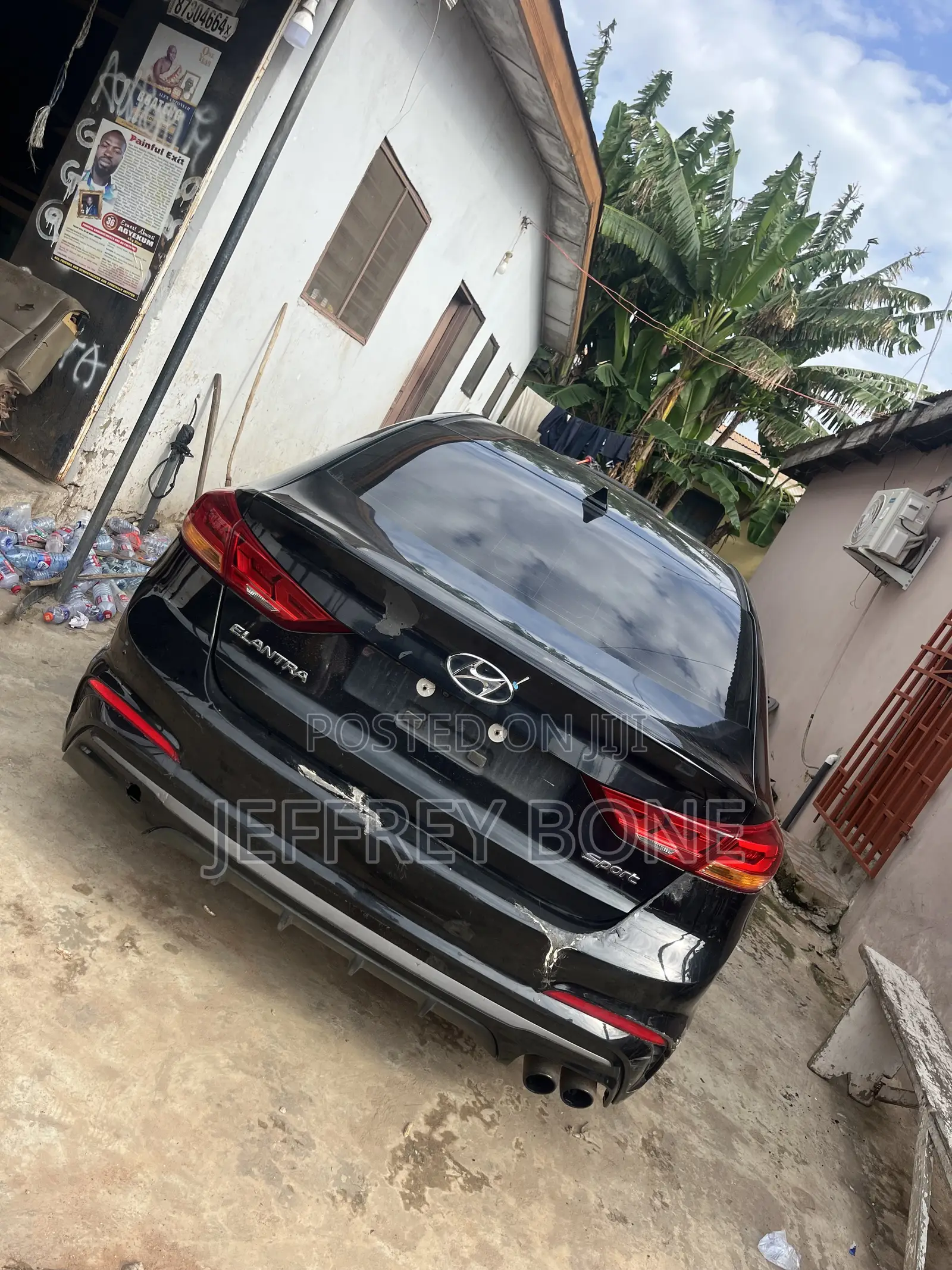 Hyundai Elantra Sport Sedan FWD (1.6L 4cyl 6M) 2017 Black