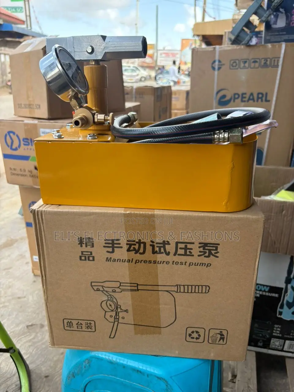Manual Plumbing Pressure Test Pump