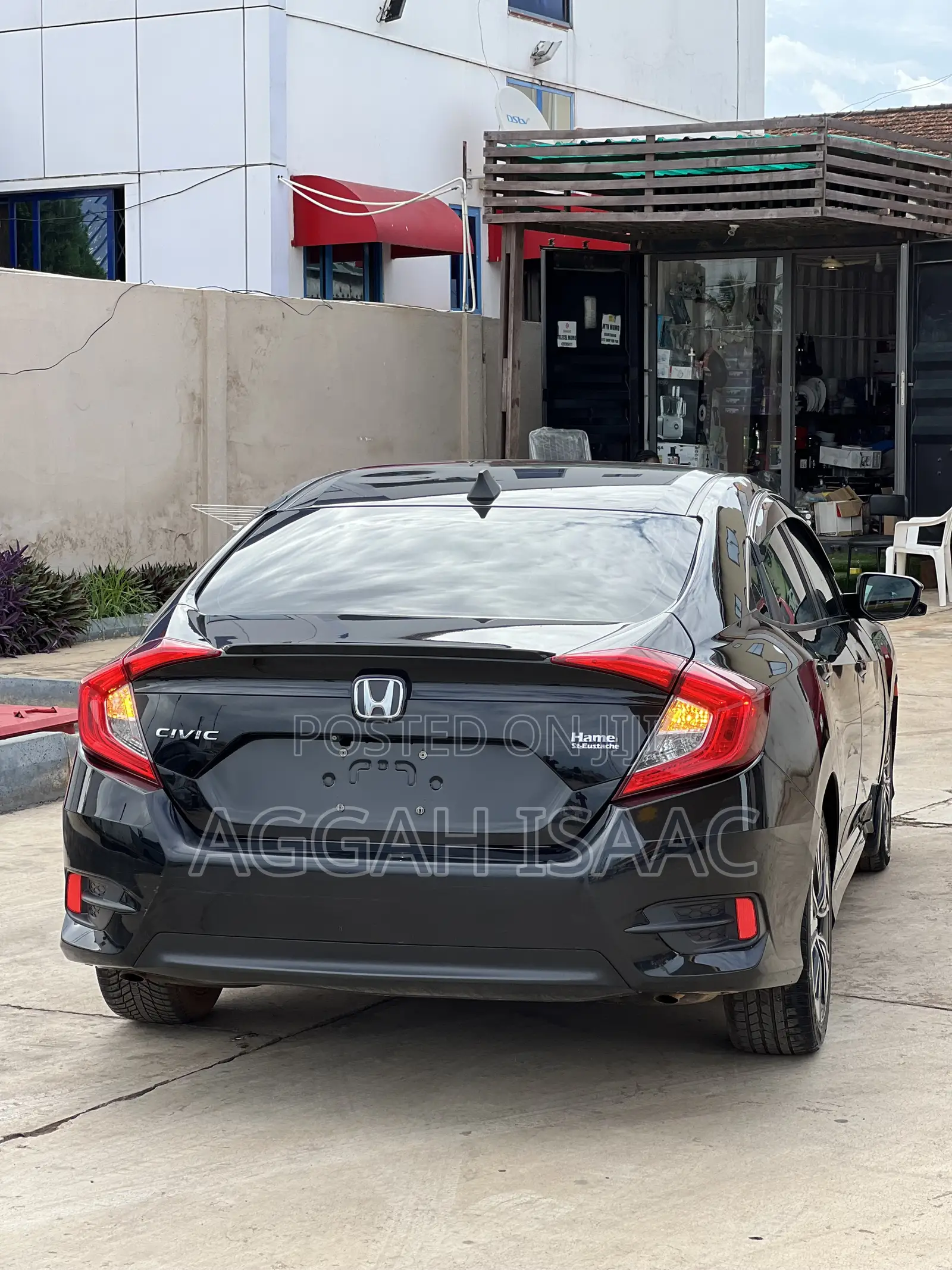 Honda Civic LX 4dr Sedan (2.0L 4cyl) 2016 Black
