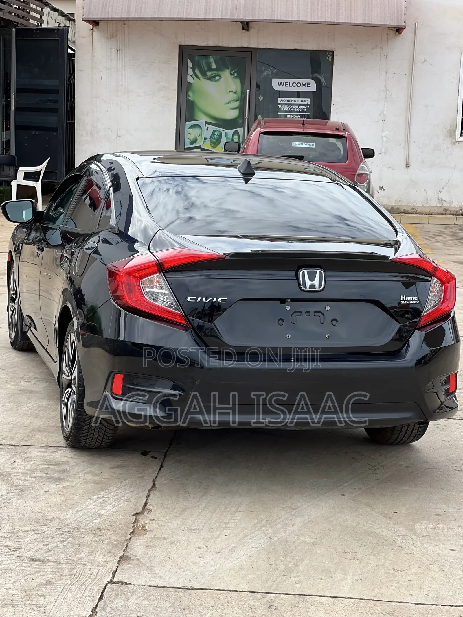 Honda Civic LX 4dr Sedan (2.0L 4cyl) 2016 Black