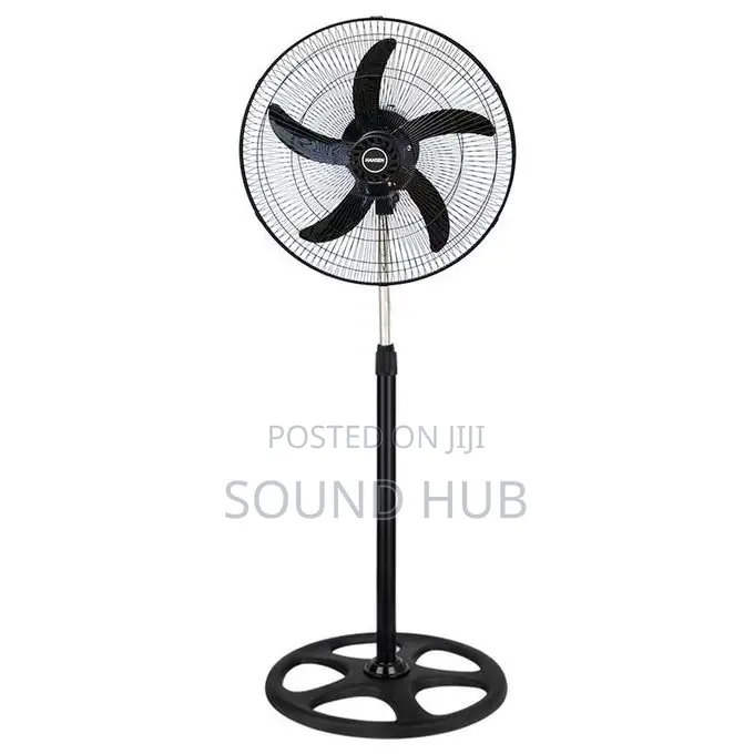 Hansen 18 Inch 3-Speed Low Noise Standing Fan - Black
