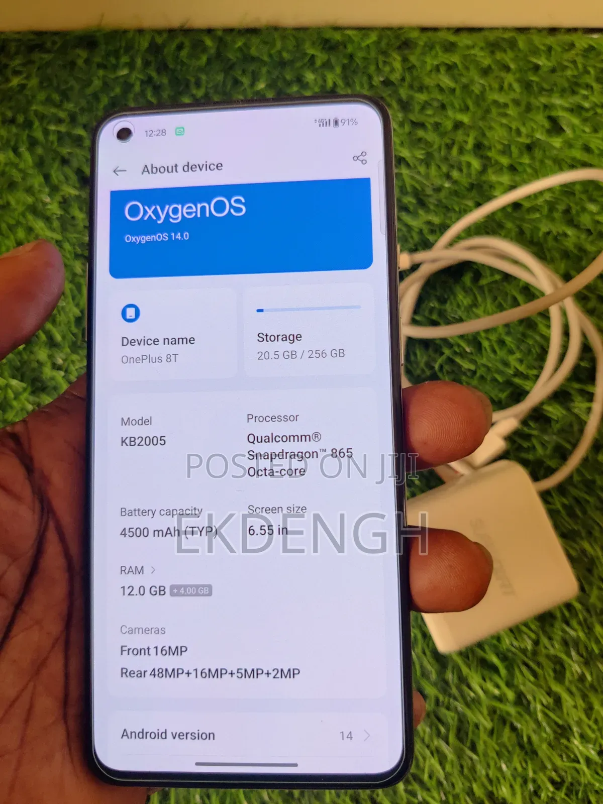 OnePlus 8T 256 GB Silver