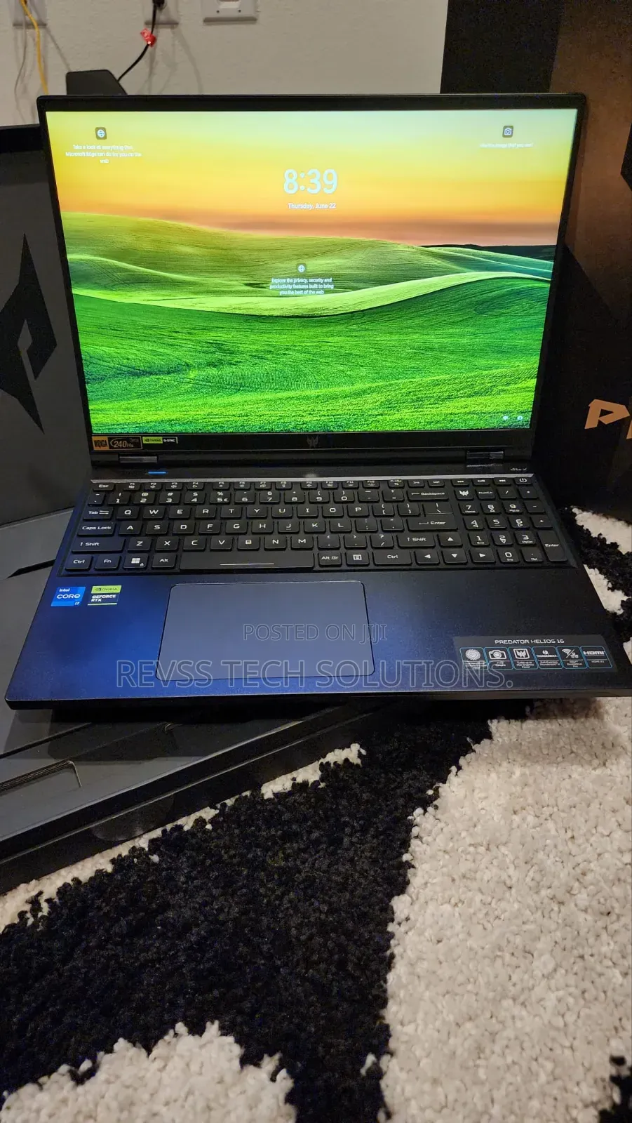 Laptop Acer Predator Helios 16 16GB Intel Core i7 SSD 1T