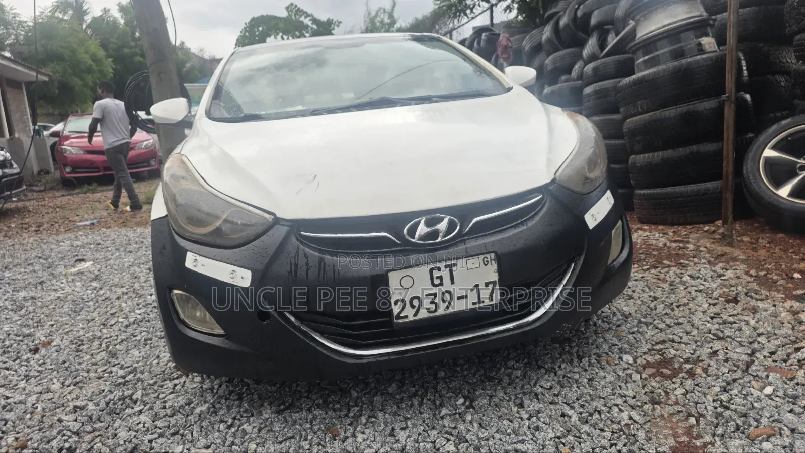 Hyundai Elantra 2013 White