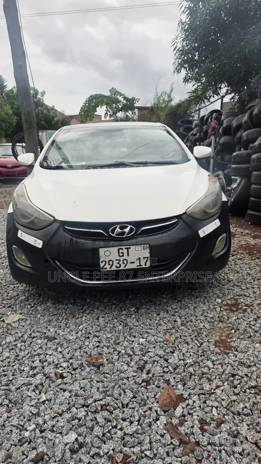 Hyundai Elantra 2013 White