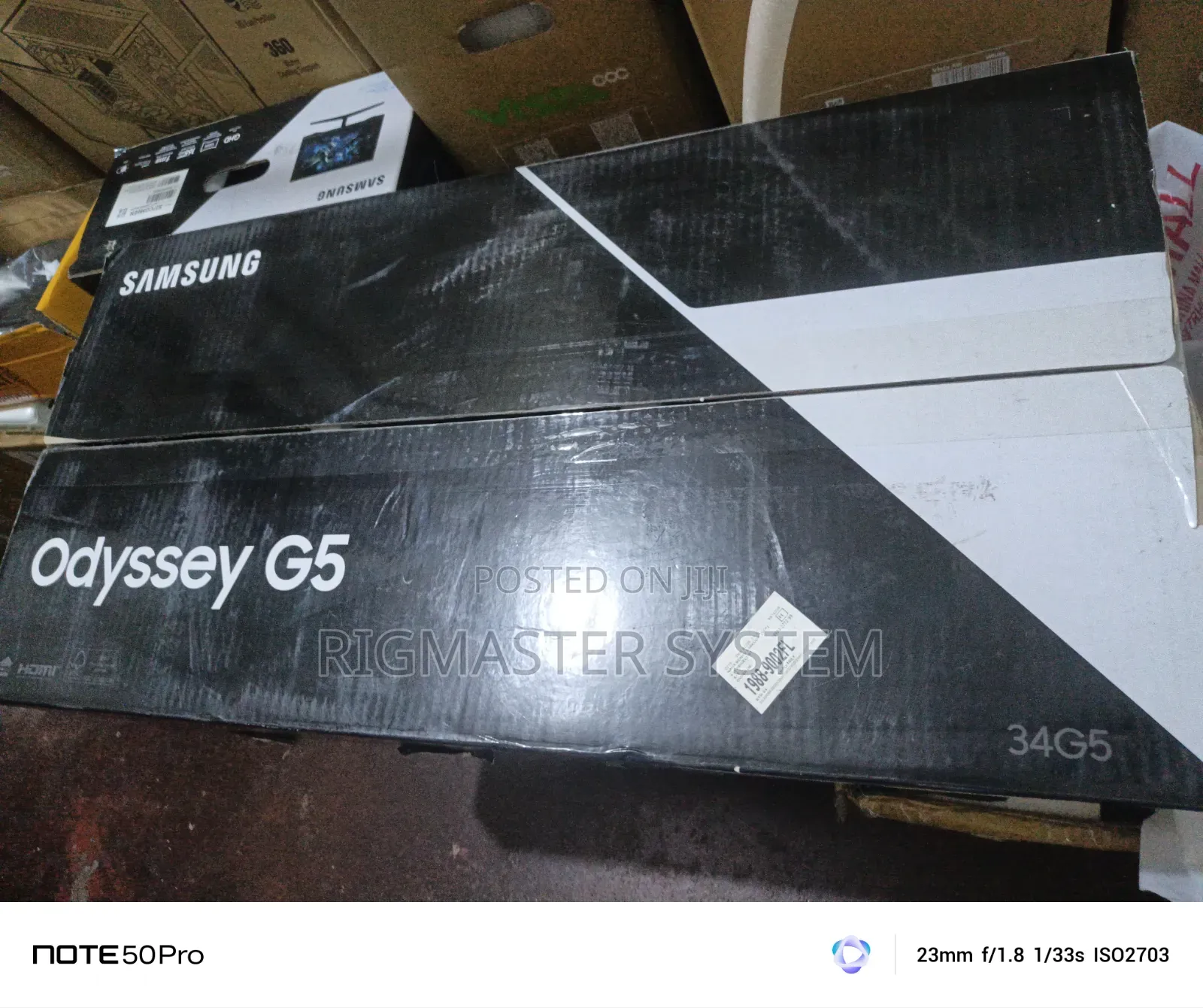 Samsung Odyssey G5 34" WQHD Monitor