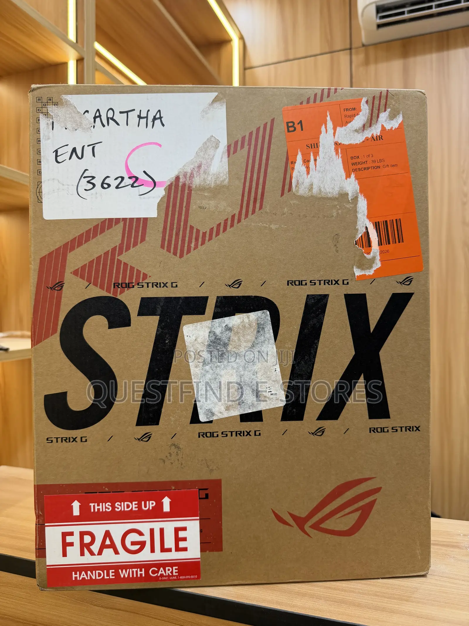 New Laptop Asus ROG Strix G16 G614 16GB AMD Ryzen 9 SSD 1T