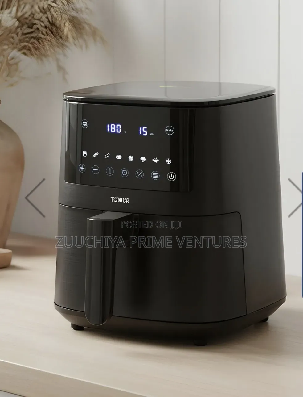 4.2l Tower Digital Black Air Fryer From Uk