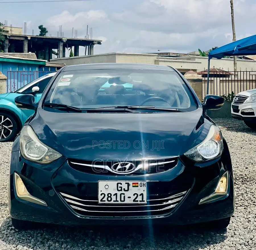 Hyundai Elantra Limited 4dr Sedan (1.8L 4cyl 6A) 2014 Black