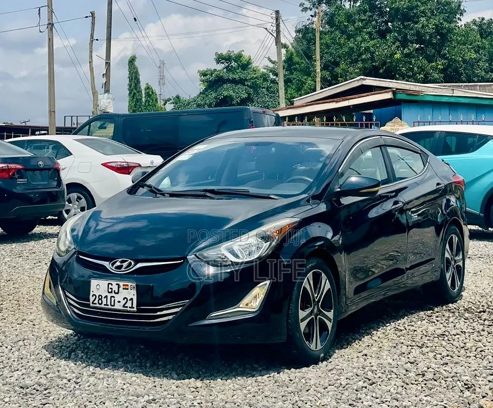 Hyundai Elantra Limited 4dr Sedan (1.8L 4cyl 6A) 2014 Black