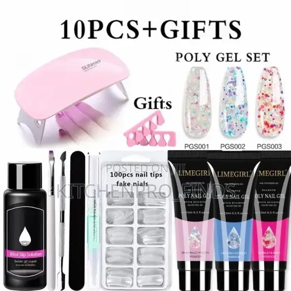 11pcs Poly Nail Gel Set