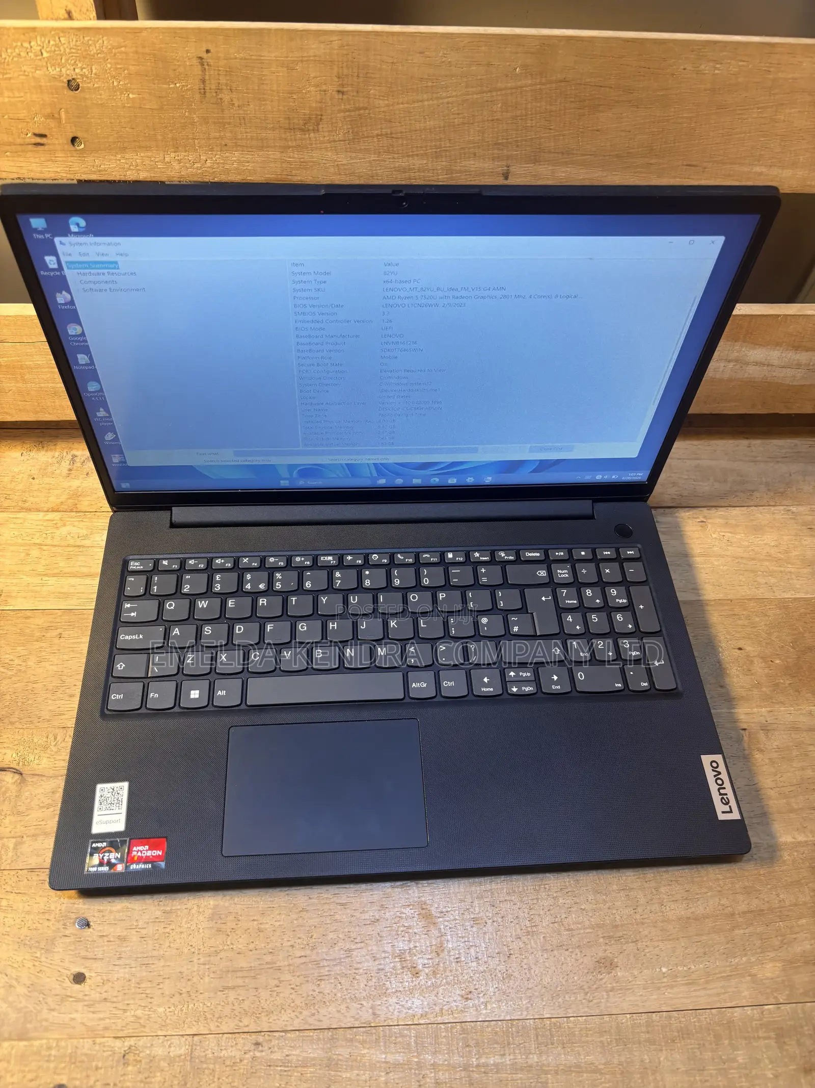 Laptop Lenovo IdeaPad 500S 8GB AMD Ryzen 5 SSD 512GB