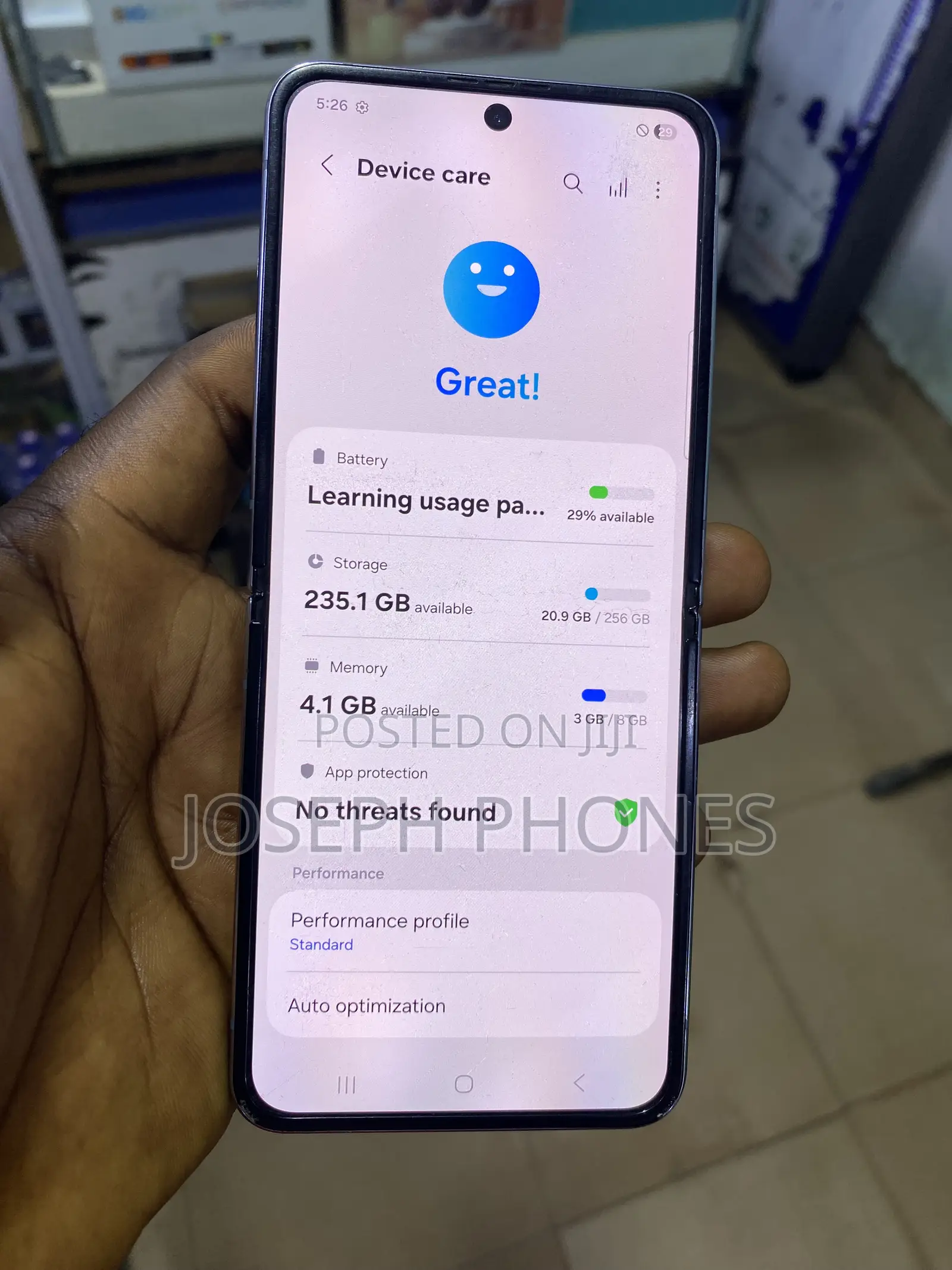 Samsung Galaxy Z Flip4 256 GB Blue