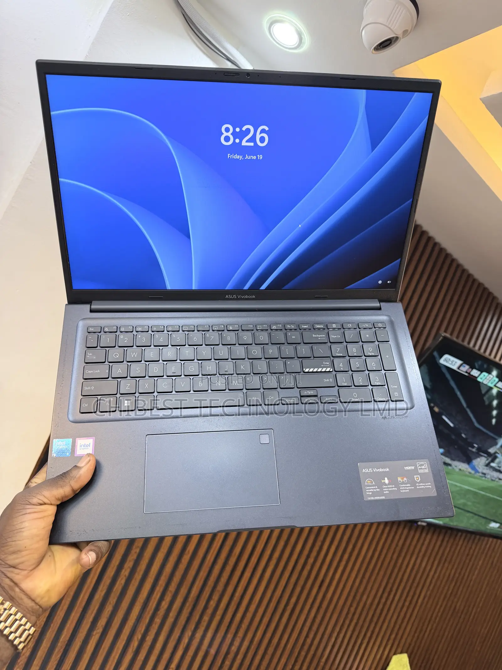 Laptop Asus Vivobook 16 8GB Intel Core i5 SSD 256GB