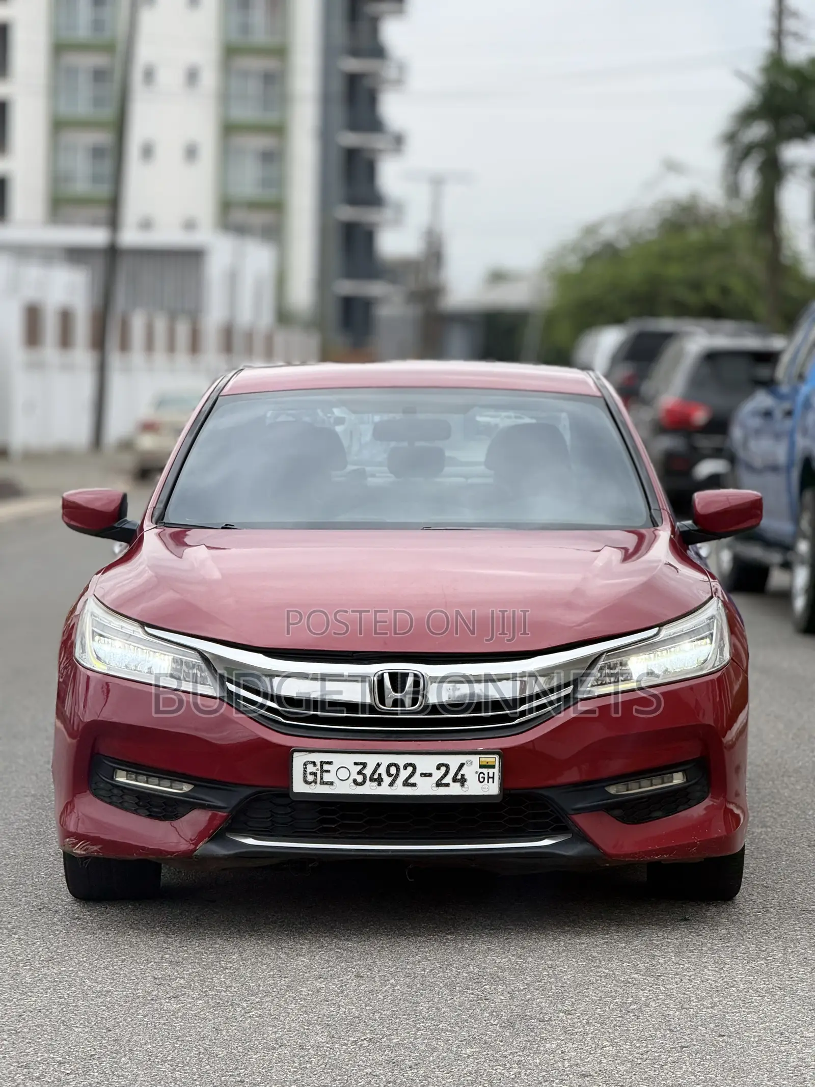 Honda Accord Sport 4dr Sedan FWD (2.4L 4cyl 2A) 2016 Red