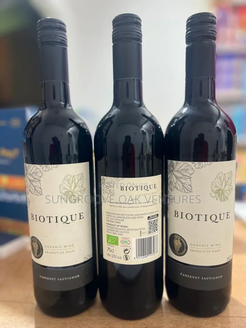 Boutique Organic Wine 750ml 12%