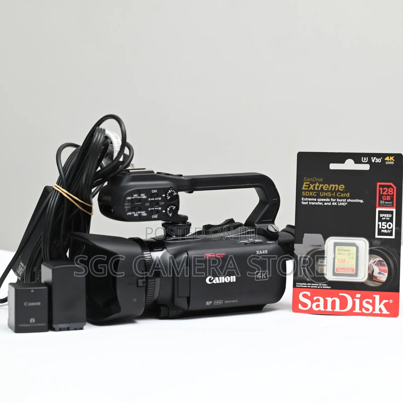 Canon Xa 45 Camcorder With 20x Zoom // Like New //6-Months Warranty