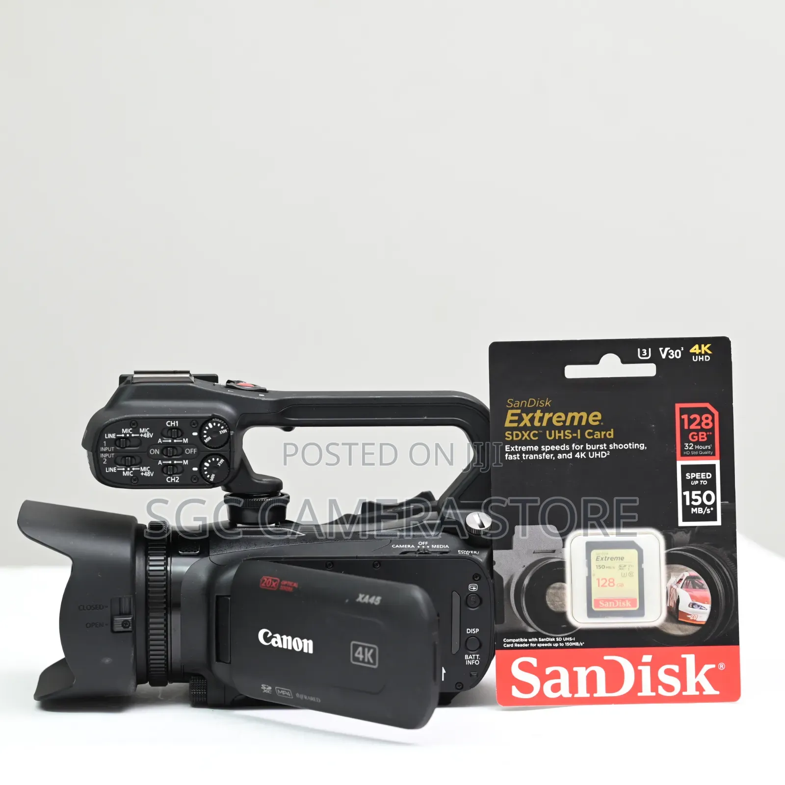 Canon Xa 45 Camcorder With 20x Zoom // Like New //6-Months Warranty