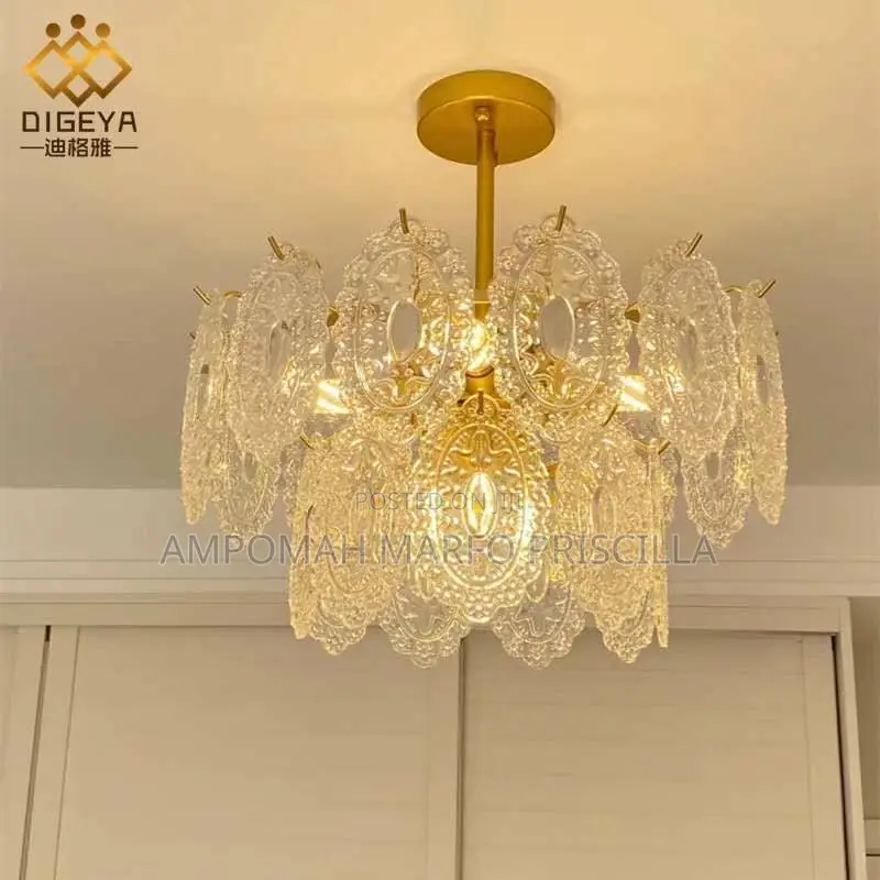 Luxurious Chandelier 3colors Led Lights