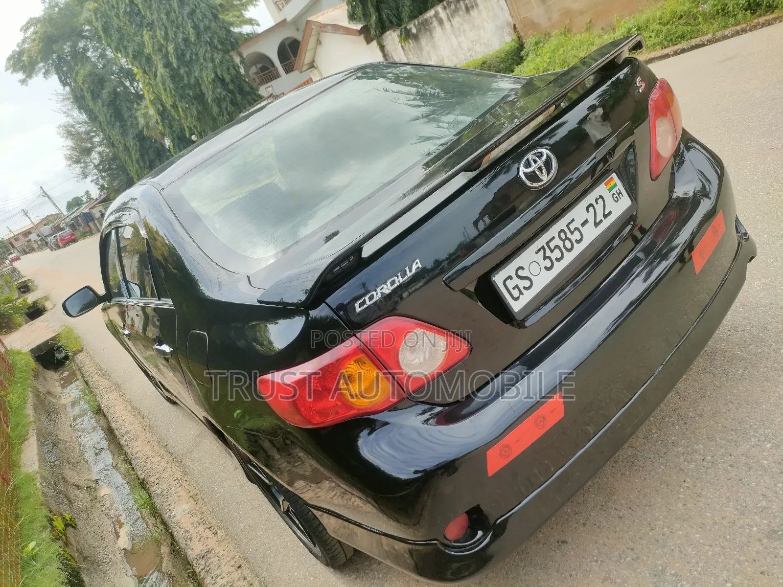 Toyota Corolla S 4dr Sedan (1.8L 4cyl 4A) 2010 Black