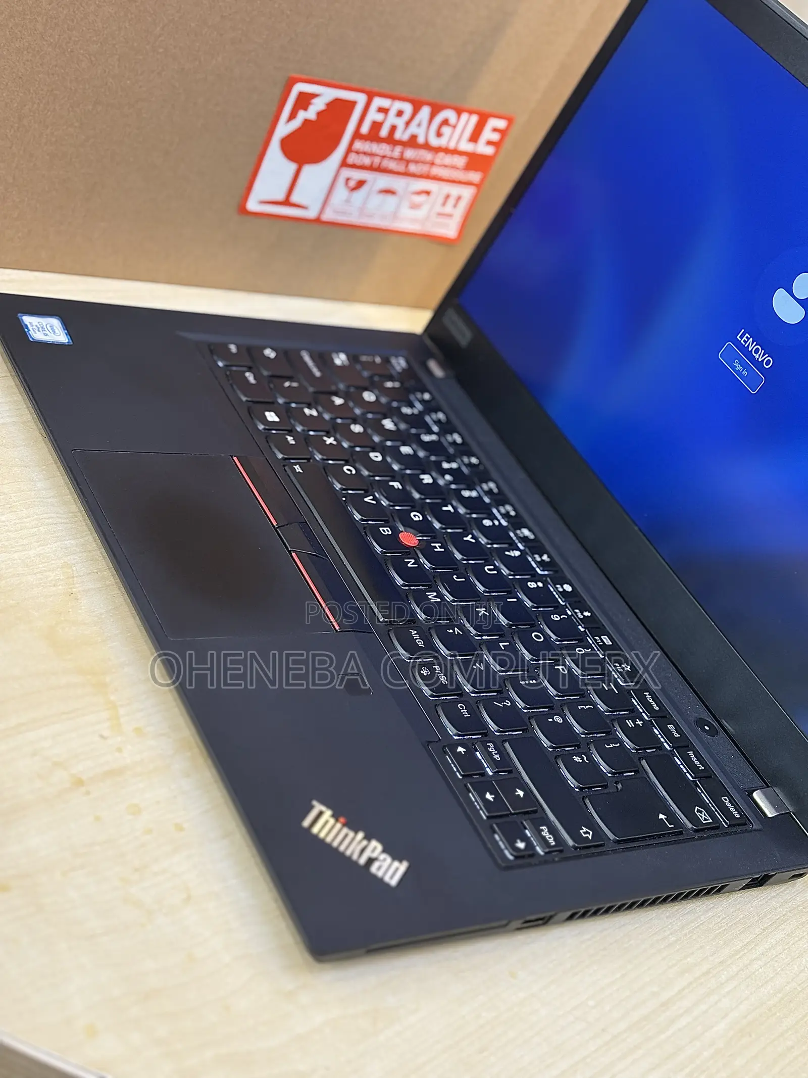 Laptop Lenovo ThinkPad T490s 16GB Intel Core i5 SSD 256GB
