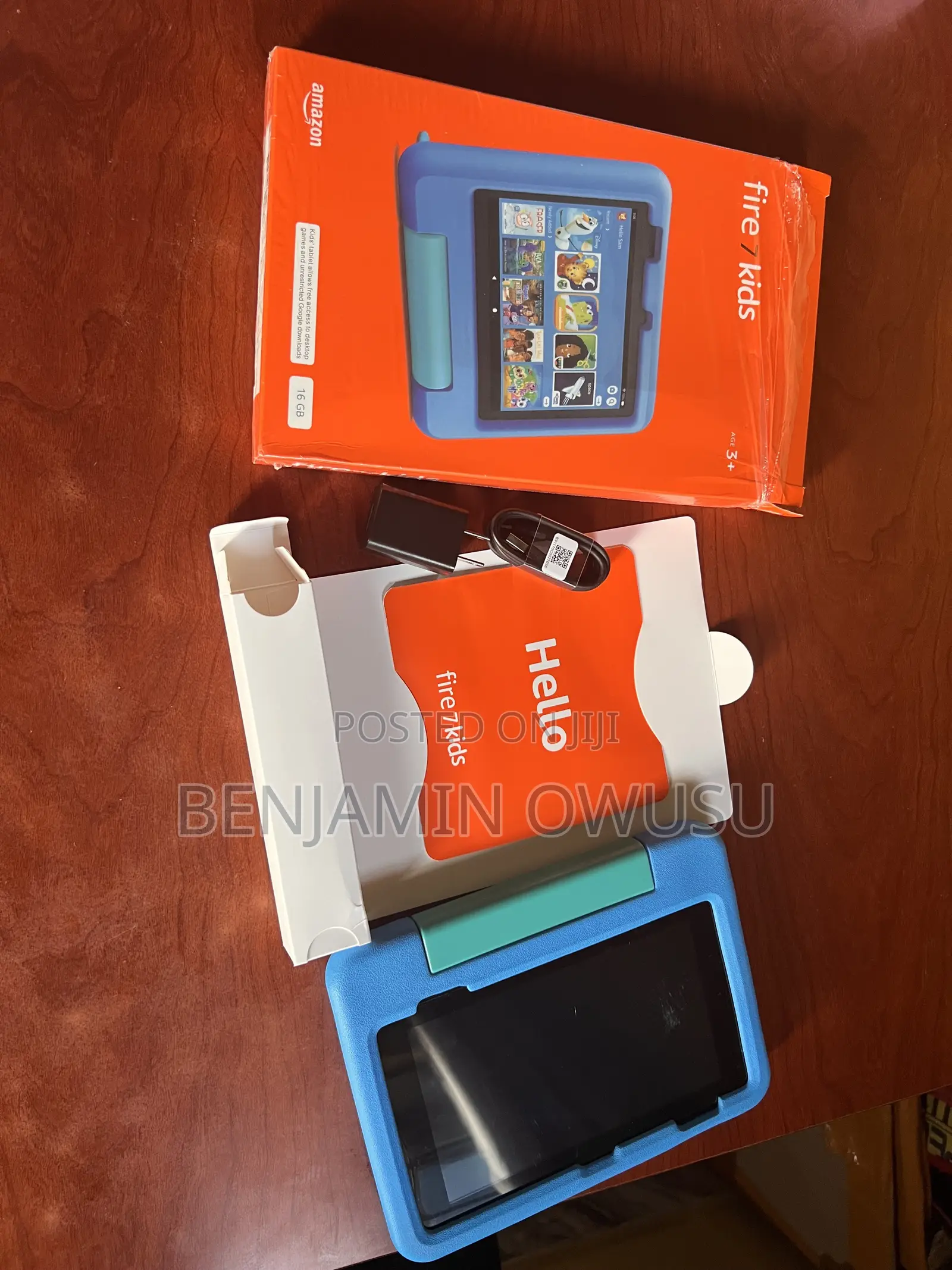 New Amazon Fire 7 (2017) 16 GB Blue