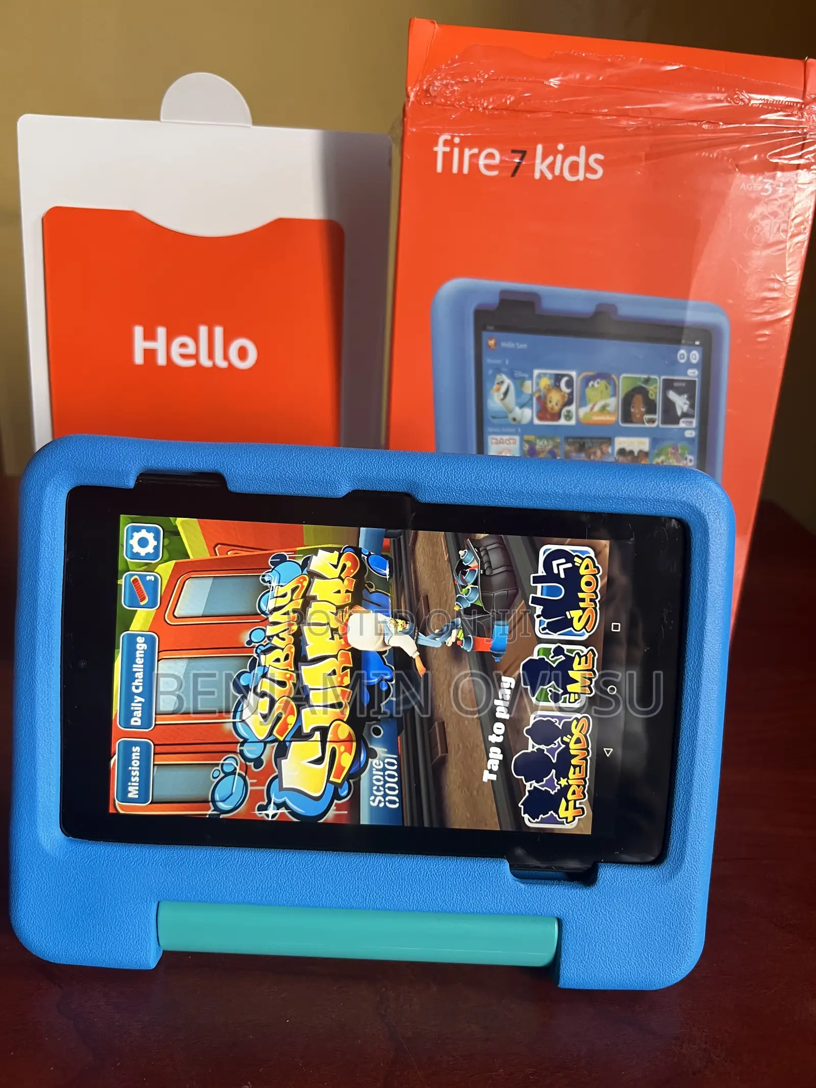 New Amazon Fire 7 (2017) 16 GB Blue