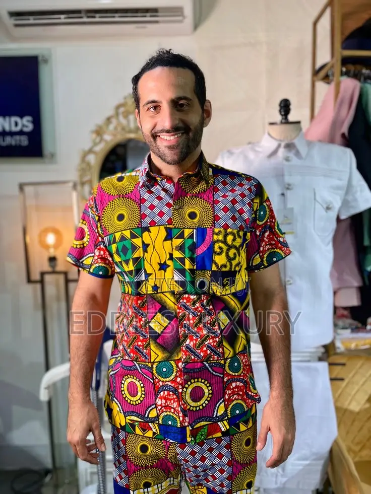 Uncommon Ankara Shirt and Down