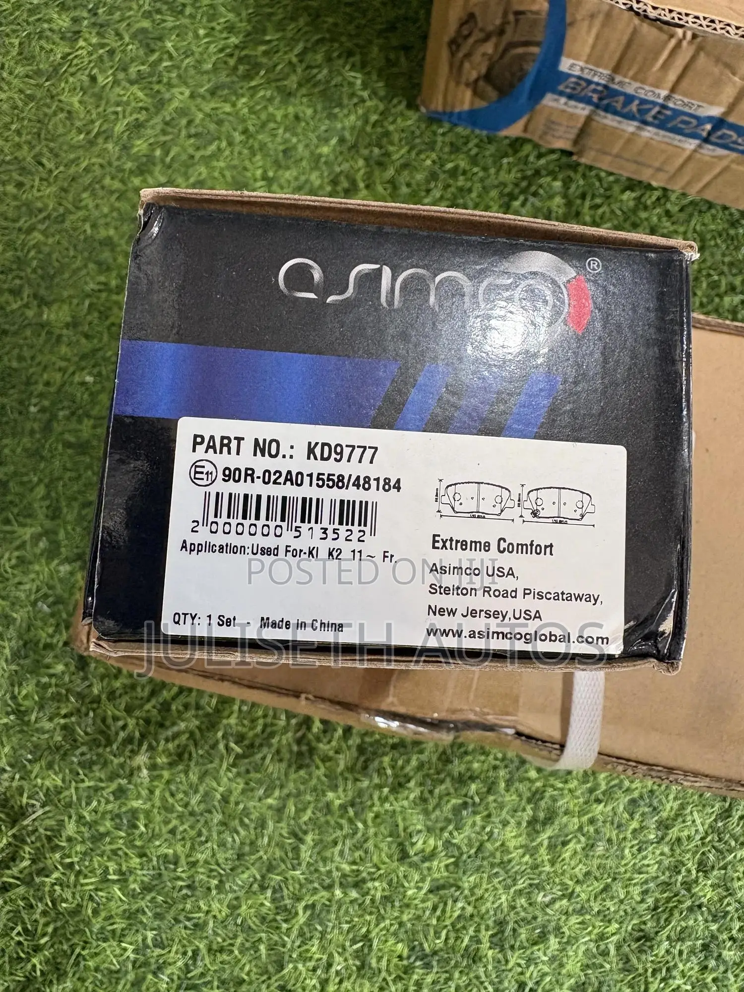 Hyundai Santafe, Sonata, Kia Sorento Original Brake Pads