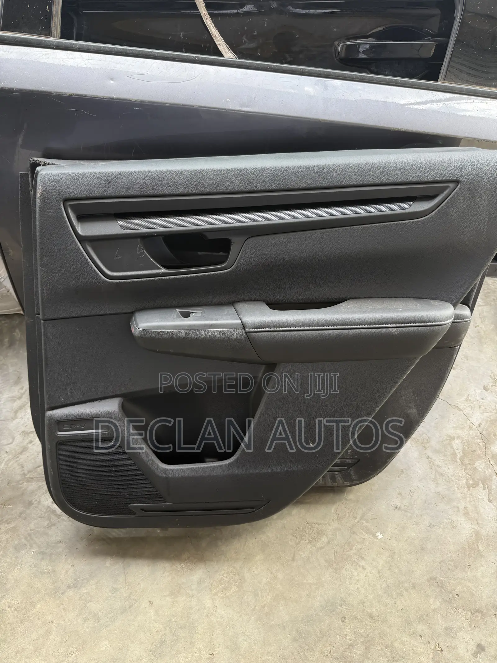 2025 Honda Cr-v Passenger Side Rear Interior Trim Panel Black Trim