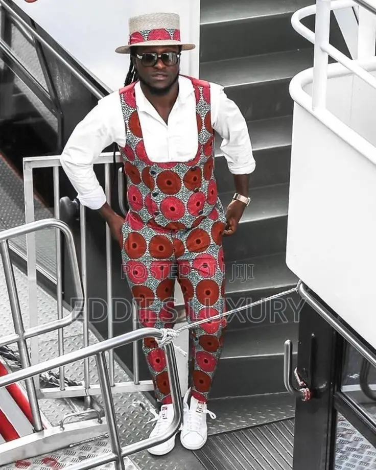 Singular Men’S Ankara Vest