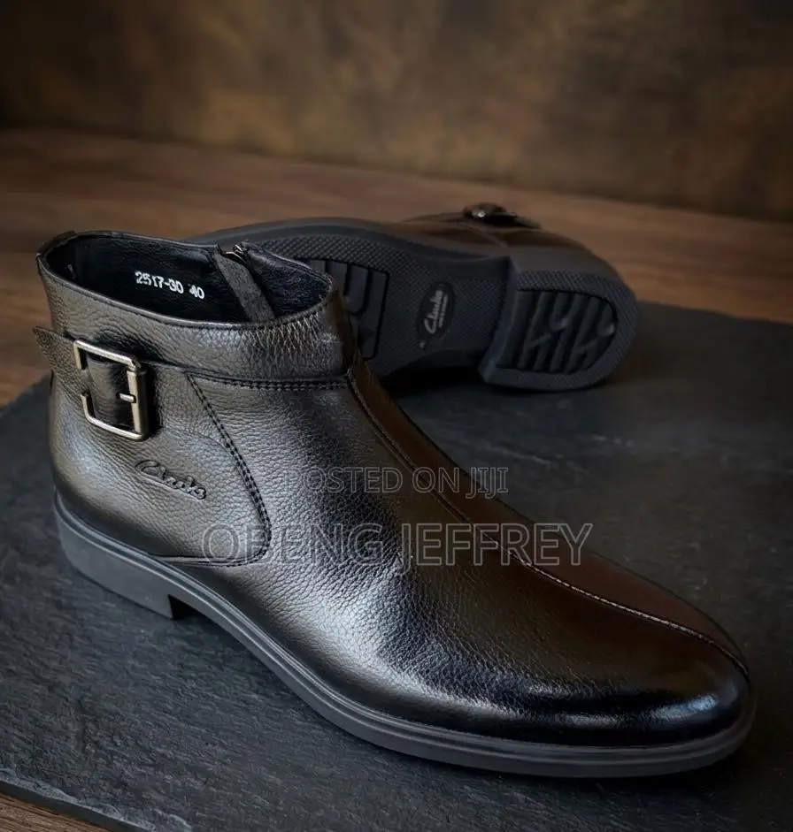 Original Clarks High/Long Black