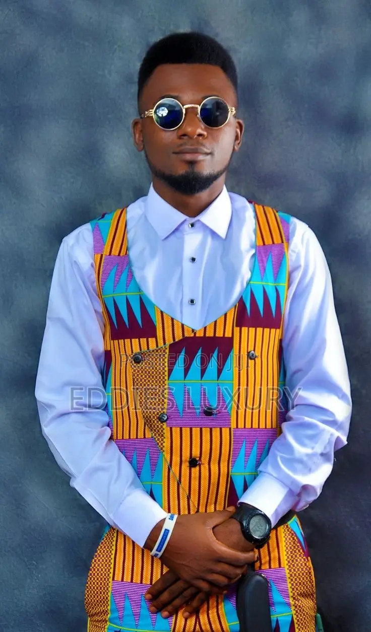 One-of-a-Kind Men’S Vest and Trousers