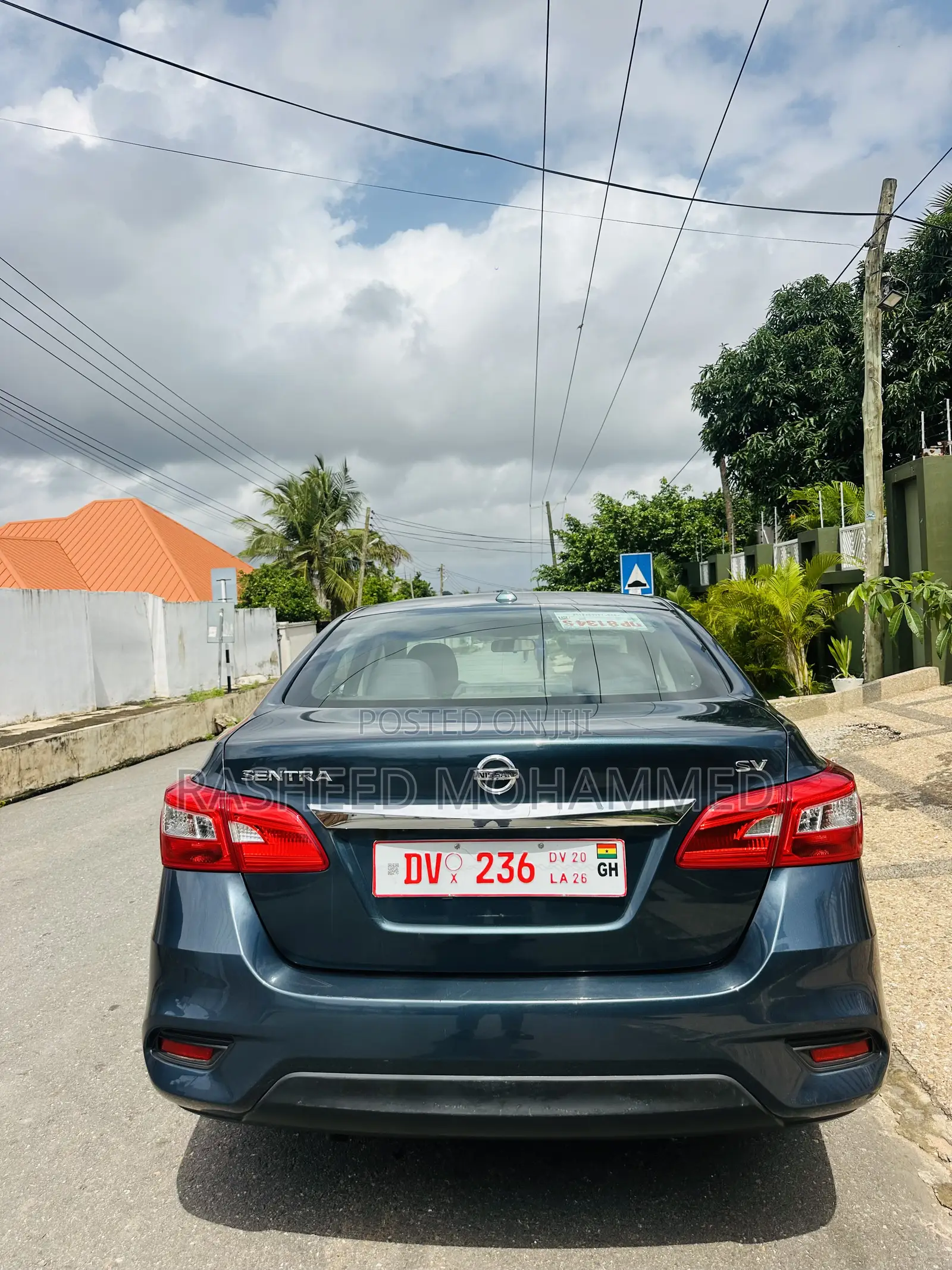 Nissan Sentra SV 2017 Blue