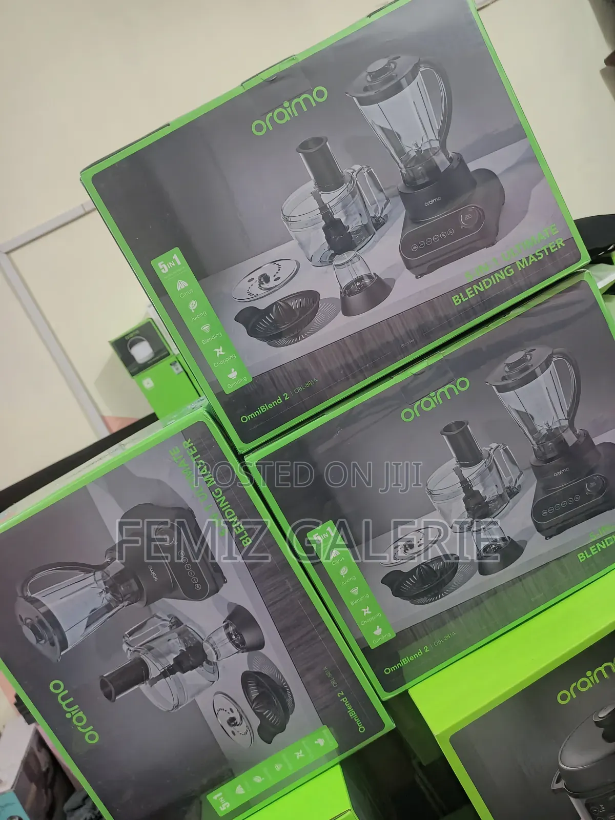 Oraimo Omniblend 2 21000 RPM Speed 5-in-1 Blender