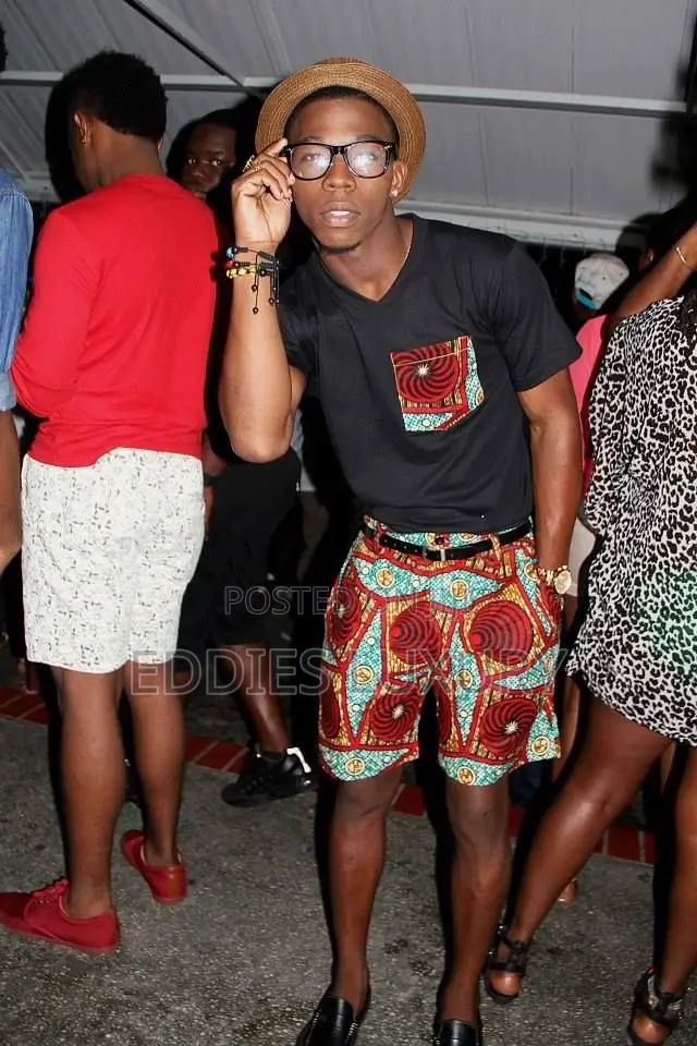 Exclusive Ankara T- Shirt and Down