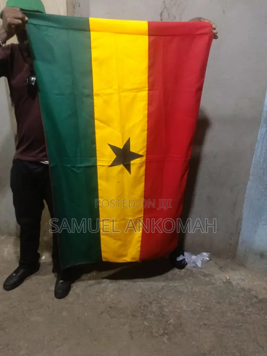 High-Quality Ghana Flag (Large Size