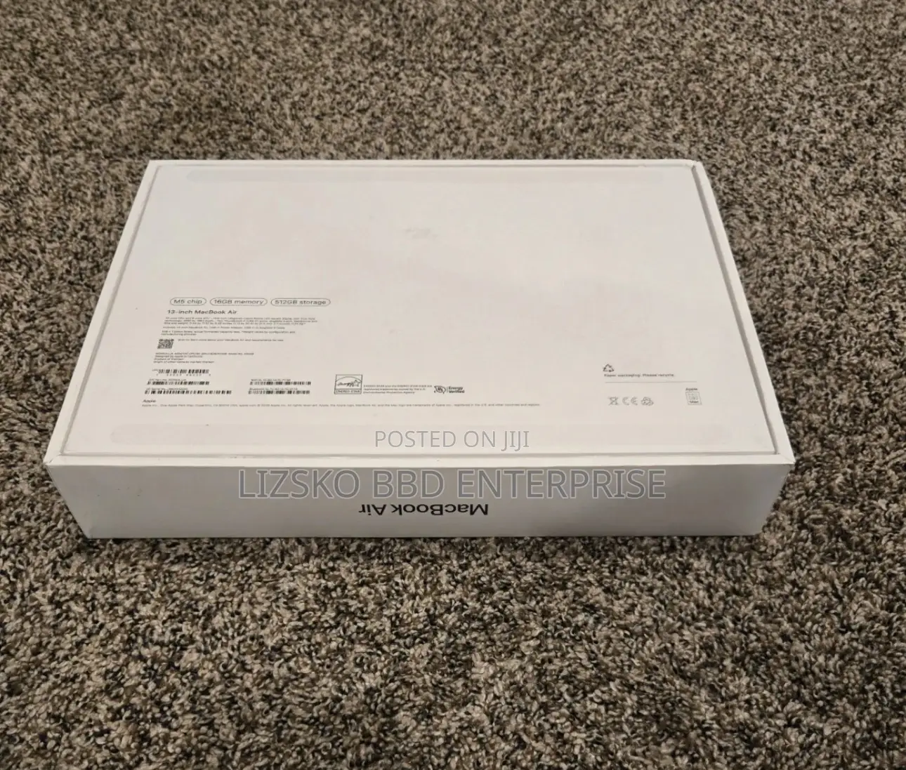 New Laptop Apple MacBook Air 2026 M5 16GB Apple M5 Pro SSD 512GB