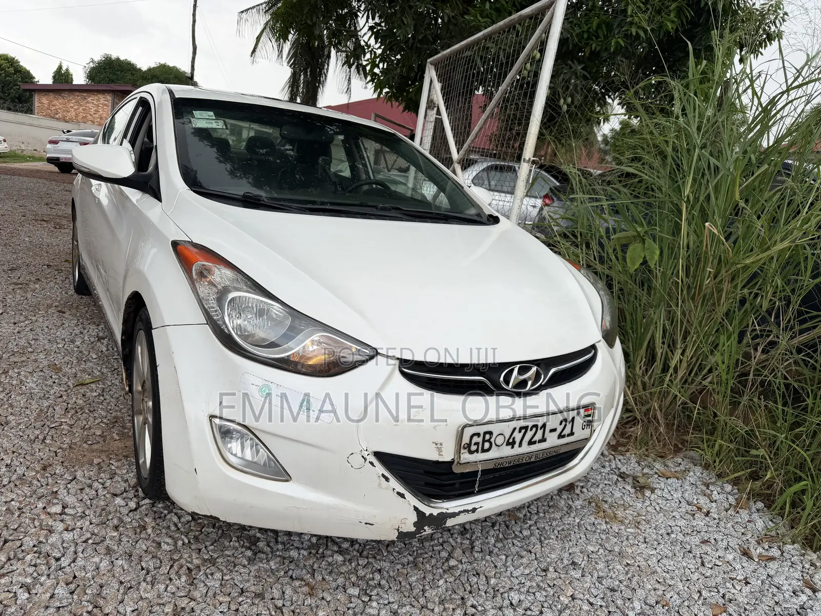 Hyundai Elantra 2013 White