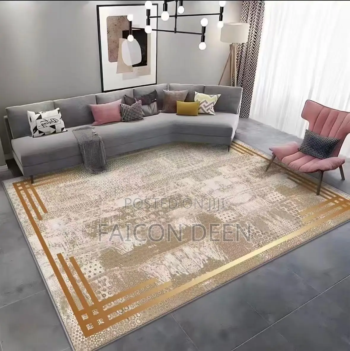 Modern Stylish Hairy Carpets for Both Living Bedroom Spaces