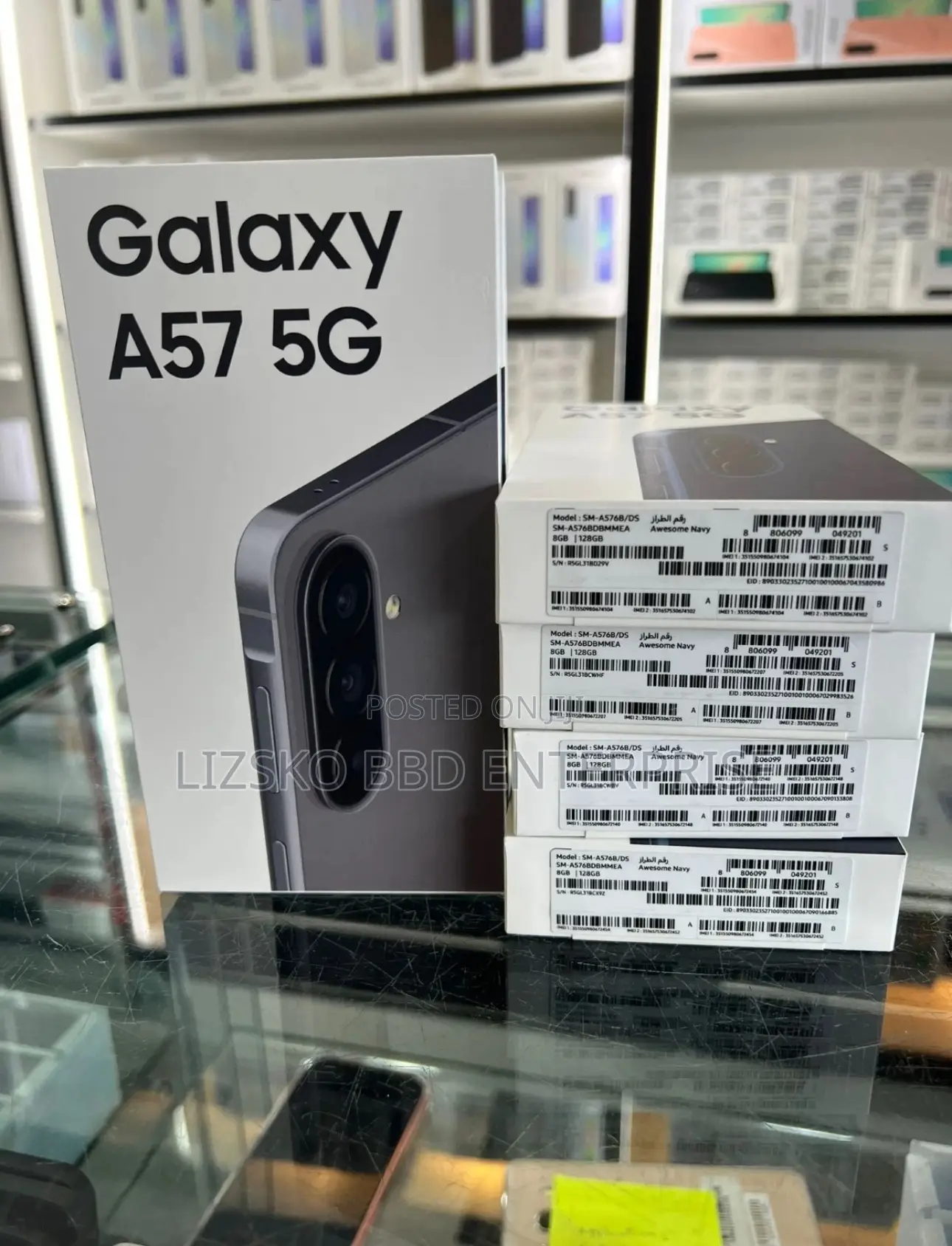 New Samsung Galaxy A57 256 GB Blue