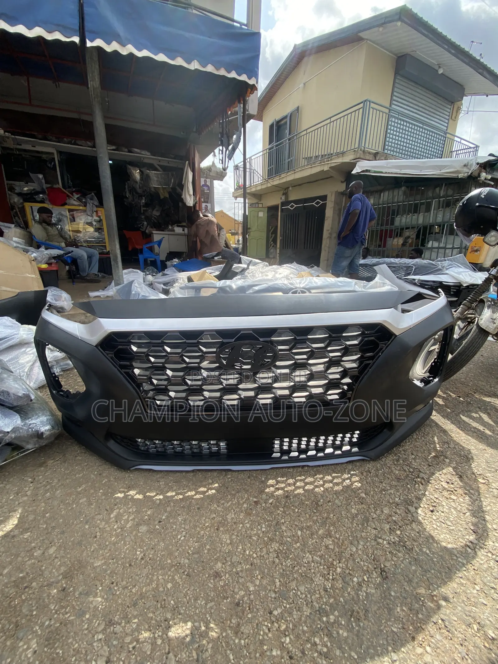 Santa Fe 2019-2020 Front Bumper Complete