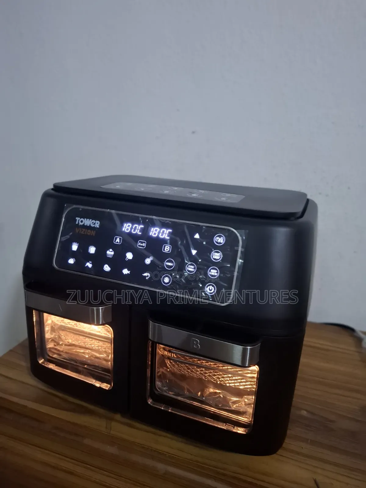11.L Tower Dual Oven Digital Fryer From Uk 