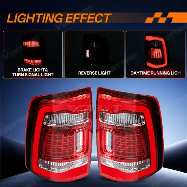 Dodge Ram 1500 2009-2018 Led Tail Light